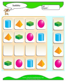 Sudoku Çocuk Bulmacaları